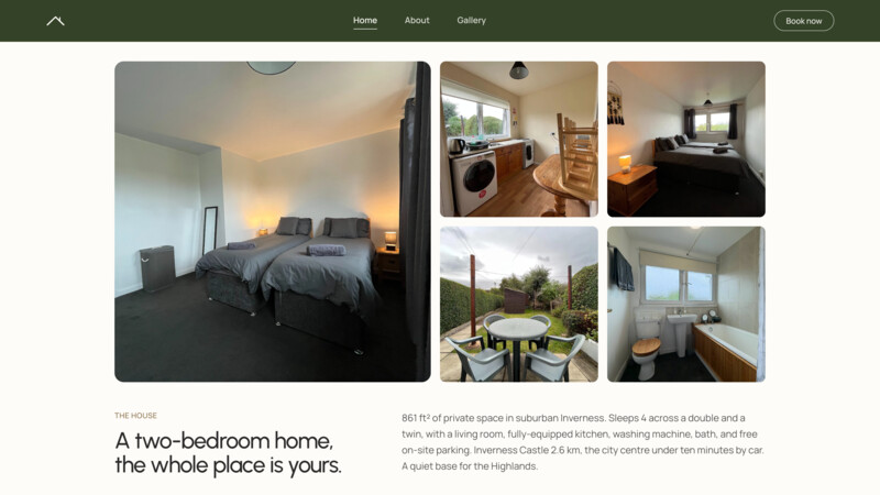 Inverness Stays, detail