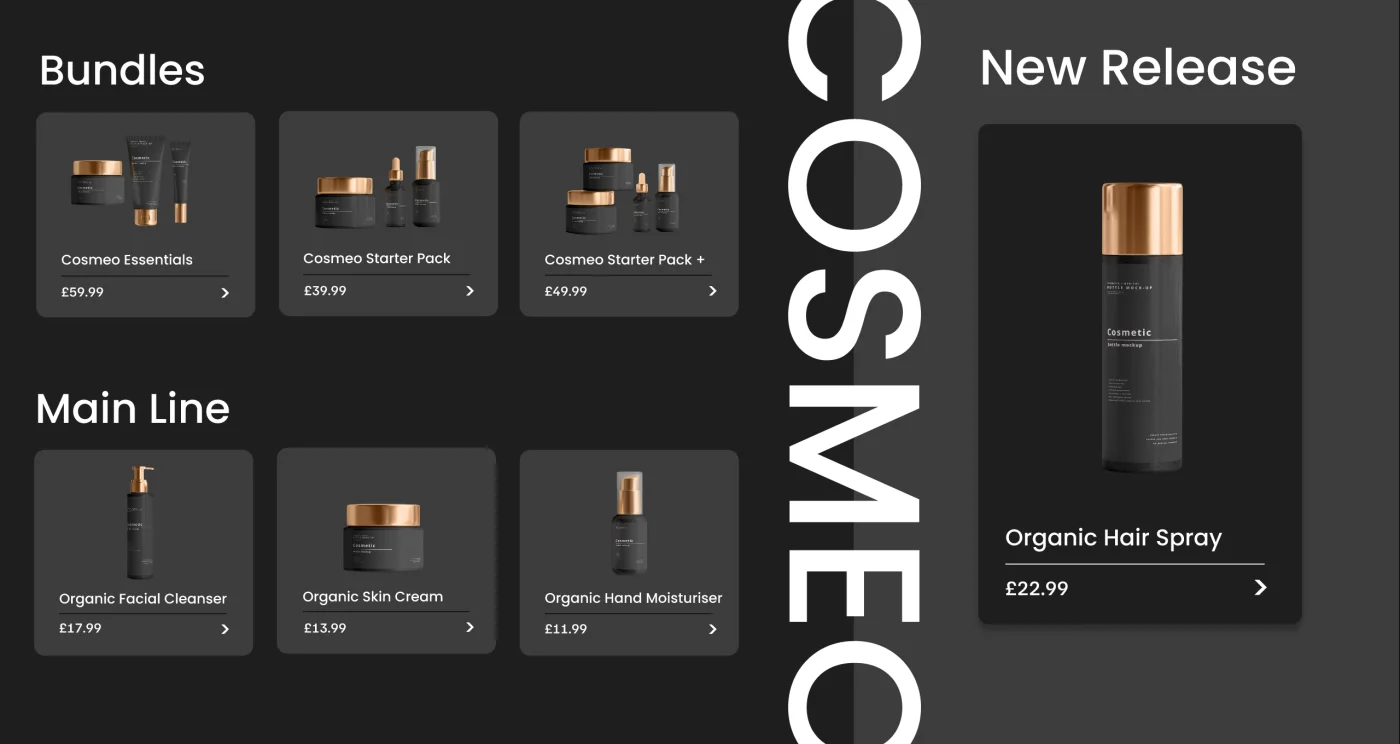 Cosmeo — products